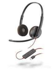 CACHERA C3220 BINAURAL USB C/USB A POLY BLACKWIRE 9P7X8AA