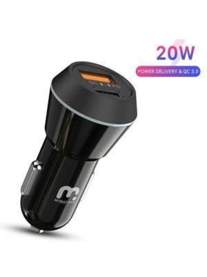 CARGADOR CEL. CARRO TIPO C 20W