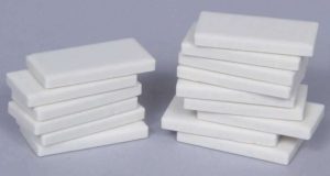 PLATO PORCELANA BLANCA PK/12 # 972055A