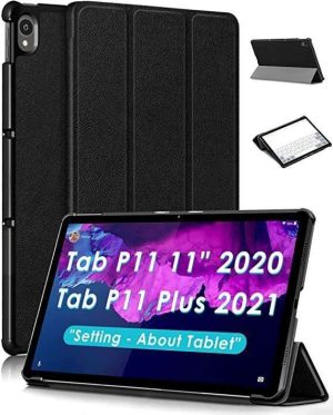 ESTUCHE TABLET 11" PARA LENOVO TAB P11 PLUS NEGRO