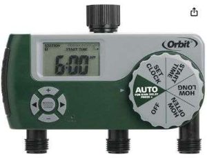 TIMER DE RIEGO 3 SALIDAD ORBIT MODELO 56082