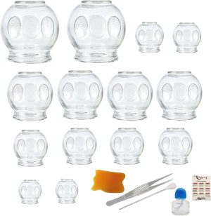 JUEGO DE TERAPIA DE VENTOSAS 14PCS #B0C6M9FPV2