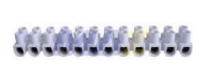 REGLETA PLASTICA 12 PARES TER-02