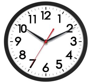 RELOJ PARED 45CM ANALOGICO NEGRO AKCISOT B0D17G9QD7