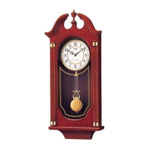 RELOJ PARED RHYTHM CMG472NR03 ROJO
