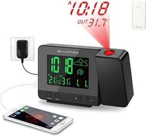 RELOJ DESPERTADOR SMARTRO DIGITAL CON PROYECCION