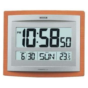 RELOJ PARED CASIO ID-15SA-5 CAFE