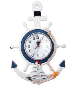 RELOJ PARED ESTILO NAUTICO