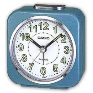 RELOJ DESPERTADOR CASIO TQ-143S-2 AZUL