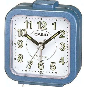 RELOJ DESPERTADOR CASIO TQ-141-2 AZUL