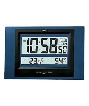 RELOJ PARED CASIO ID-16-2 AZUL