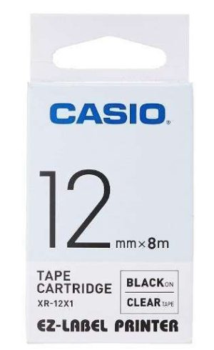 CINTA ETIQUETADORA XR-12-X-1 CASIO