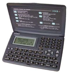 AGENDA ELECTRONICA SF-3990--GY-W CASIO