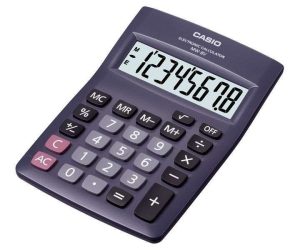 CALCULADORA MW-8V-BK CASIO