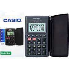 CALCULADORA HL-820LV-BK CASIO