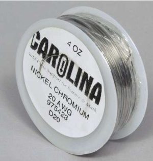ALAMBRE, NICROMO, CALIBRE 20. #975423 CAROLINA BIOLOGICAL