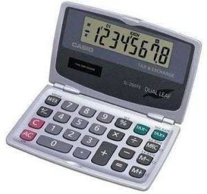 CALCULADORA SL-220TE CASIO