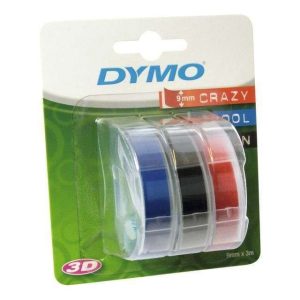 CINTA DYMO 3/8 BLISTER 3 COLORES #1741571