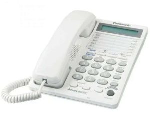 TELEFONO KX-TS208LXW 2 LINEAS PANASONIC