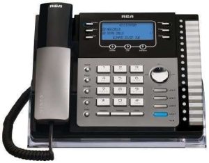 TELEFONO RCA 25423RE1 4-LINEAS NEGRO
