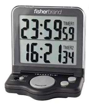 TIMER DIGITAL 2 CANALES FISHERBRAND 06-662-47