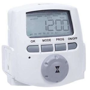 TIMER DIGITAL INTERMATIC DT620 MULTIUSO CON 2 TOMAS 14 EVENTOS