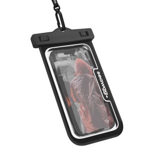 ESTUCHE IMPERMEABLE P/CELULAR SEAWAG_NEXTB1 NEGRO/BLANCO 6.9"