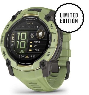 GPS INSTINCT 3 AMOLED 50MM VERDE/GRIS #010-03020-02 GARMIN
