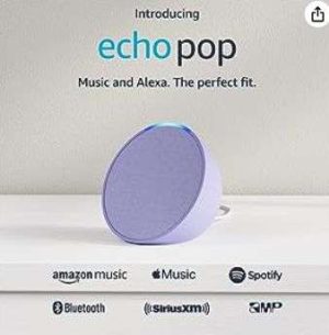 ECHO POP AMAZON LAVENDER BLOOM (PURPLE) 1 GENERACION B09ZXJDSL5