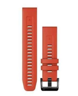 FAJA RELOJ QUICKFIT 22 P/ FENIX 5/6/7/FR935-945-955-965 ROJA # 010-13111-04 GARMIN