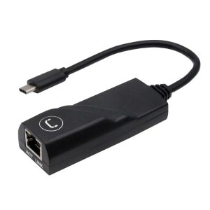 CONVERTIDOR USB C A RJ45 ETHERNET 1GB UNNO TECKNO AD3002BK #728662223017