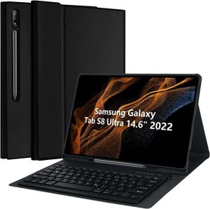TECLADO OFICIAL PARA GALAXY TAB S8 ULTRA DE 14.6" NEGRO