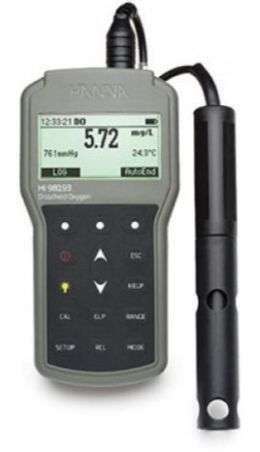 MEDIDOR OXIGENO PORTATIL HI98193 HANNA INSTRUMENT