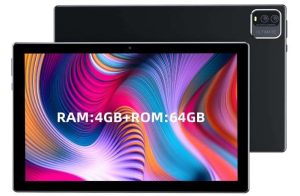 TABLET AZOTEE PANTALLA 10" 64 GB EXPANSIÓN 512GB CAMARA 8MP WIFI BT