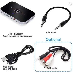 TRANSMISOR Y RECEPTOR BLUETOOTH 5.3 2EN1