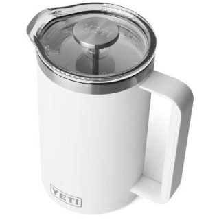 CAFETERA DE PRENSA FRANCESA YETI RAMBLER CON FILTRO GROUNDSCONTROL