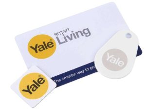 YALE P-YD-01-CON-RFIDM - PAQUETE DE ACCESORIOS PARA CERRADURA DE PUERTA INTELIGENTE, COLOR BLANCO, J