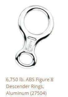 FIGURA 8 DESCENDER 6750 LBS # 27504