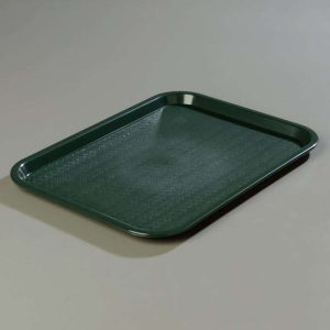 BANDEJA DE COMIDA RAPIDA 14"X18"COLOR VERDE BOSQUE #B00FRID8X6