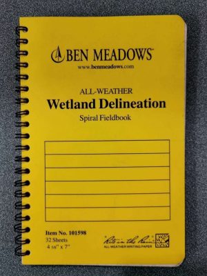 LIBRETA DE CAMPO WETLAND DELINEATION 101598 FORESTRY SUPPLIERS