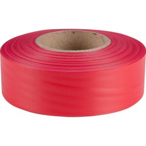 CINTA PLASTICA ROJA # 57943