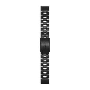 FAJA RELOJ QUICKFIT 22 P/ FENIX 5/6/7 TITANIO GRIS CARBON #010-12863-09 GARMIN