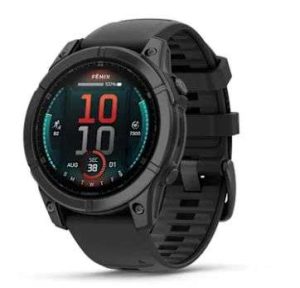FENIX E AMOLED 47MM SLATE GREY WITH BLACK GARMIN #010-03025-03/01