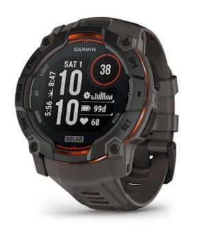 GPS INSTINCT 3 SOLAR 50MM NEGRO/CARBON #010-02935-00 GARMIN