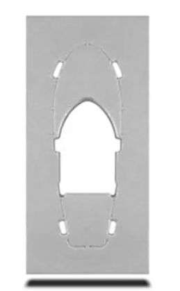 BASE PARA TRANSDUCER ECHOMAP PARA KAYAK #010-12357-00 GARMIN