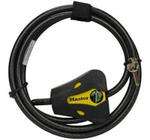 CANDADO CON CABLE MASTER LOCK PYTHON TRAILCAMPRO