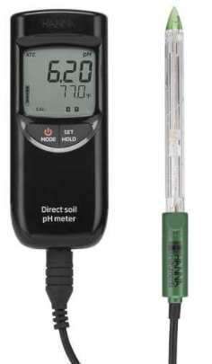 MEDIDOR DE PH SUELO KIT HANNA HI99121 # 76850