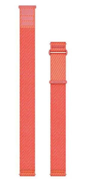 FAJA QUICK RELEASE NYLON 20MM CORAL #010-14400-04 GARMIN