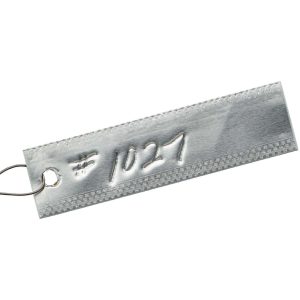 ETIQUETA DE ALUMINIO DE DOBLE CARA, CAJA DE 500 79500 FORESTRY SUPPLIERS