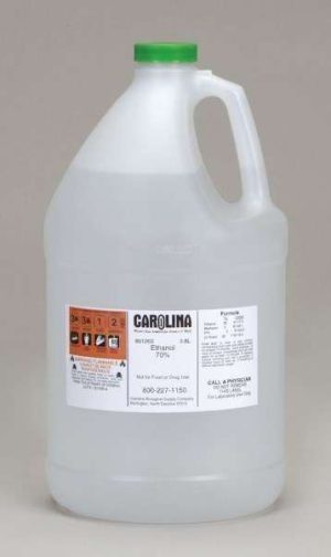 ETANOL, 70% GRADO LABORATORIO, 3.8L #861263 CAROLINA BIOLOGICAL